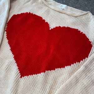 VICI dolls heart sweater